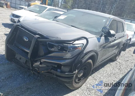 2020 Ford Police Interceptor from USA, damaged, VIN 1FM5K8AB6LGC15114